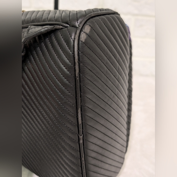 Rare Limited Edition Michael Kors Abbey Black Rainbow Pride Backpack W/Dust Bag - Picture 15 of 16